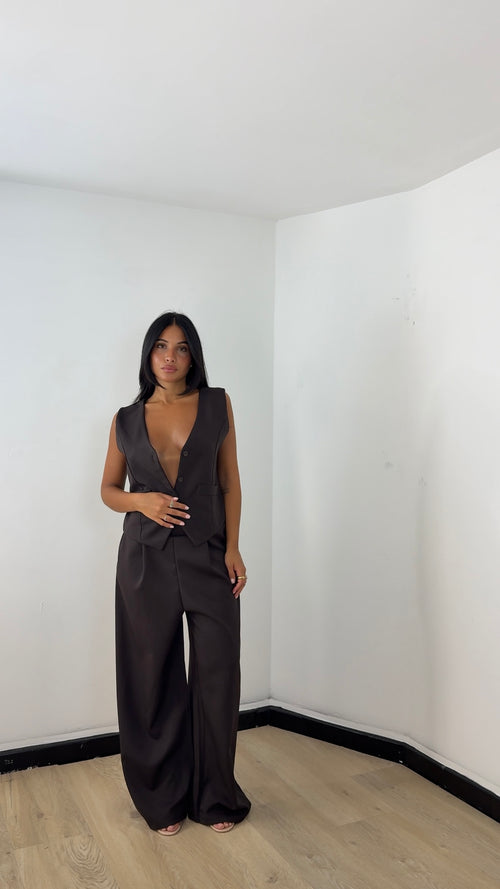 Coordinato panciotto low cost
