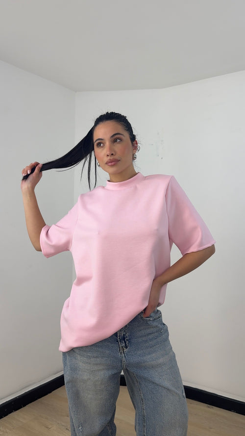 T-Shirt Cuore Rosa