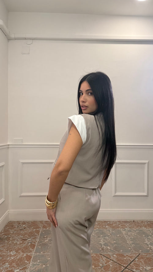 Tailleur Classy Gilet Fango