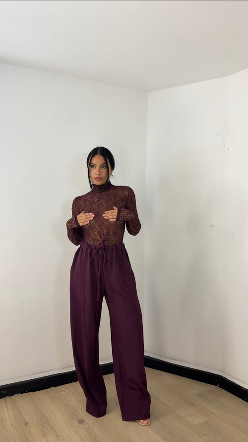 Maglia in pizzo