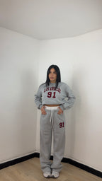 Coordinato College 91 Grigio