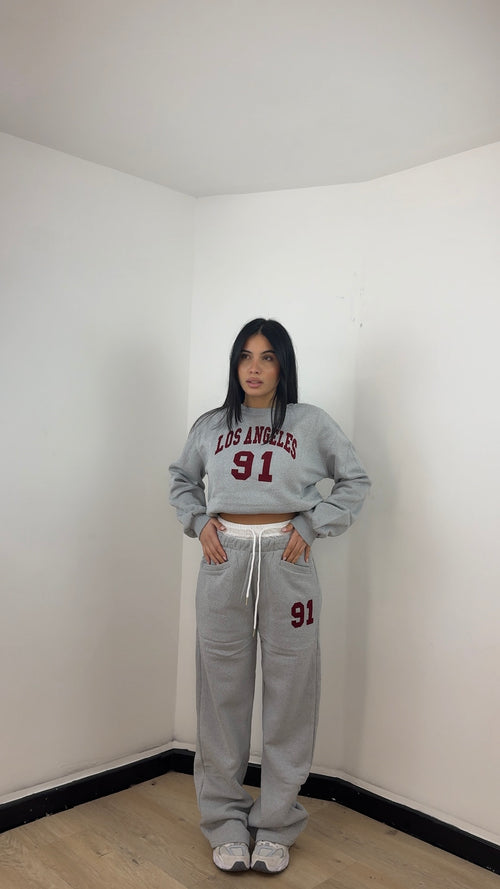 Coordinato College 91 Grigio