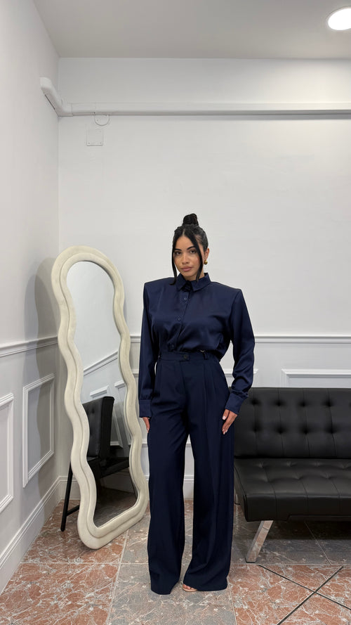 Camicia Elvis Blu Navy
