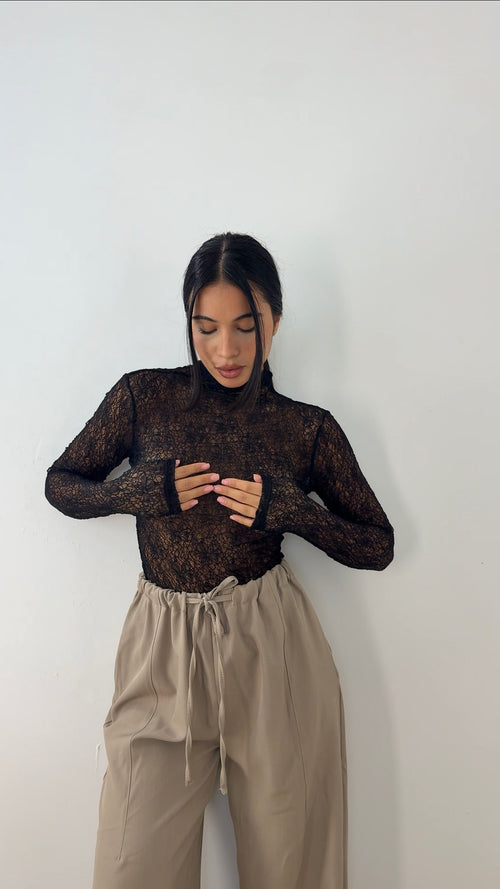 Maglia in pizzo