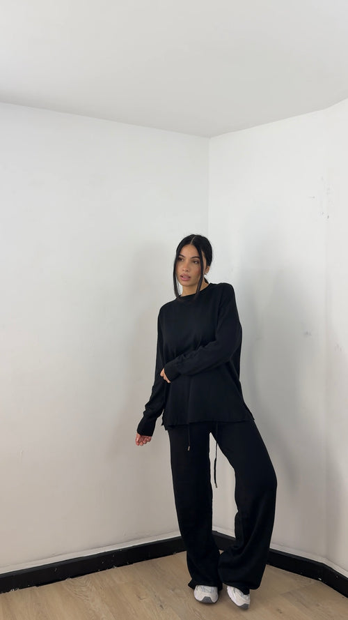 Coordinato Soft Comfort Nero