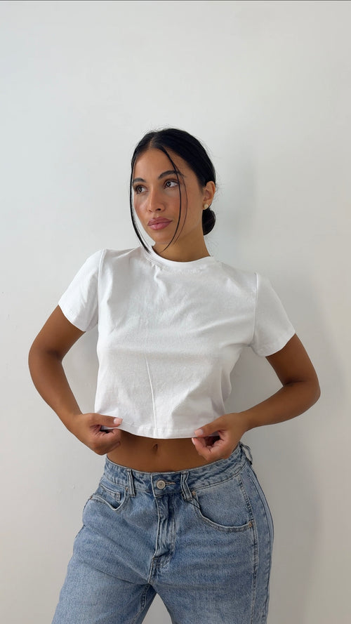 T-Shirt Crop basic