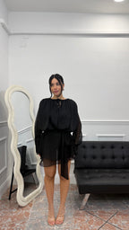 Dress Rose Black