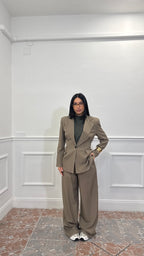 Tailleur Strutturato Fango