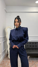 Camicia Elvis Blu Navy