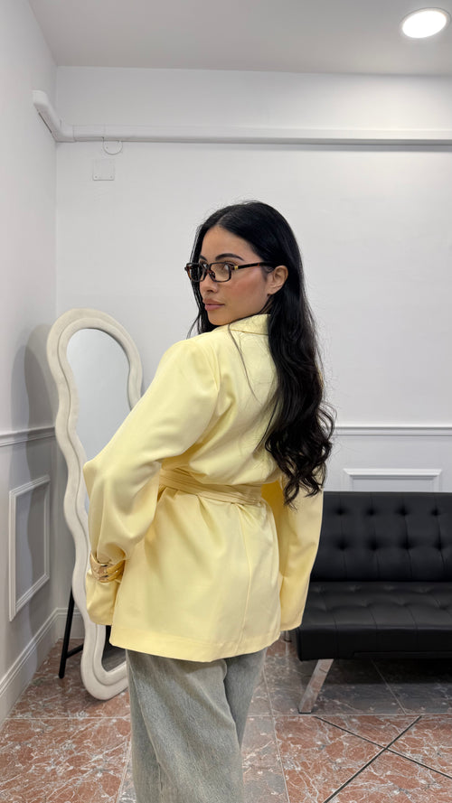 Blazer Olympia Giallo