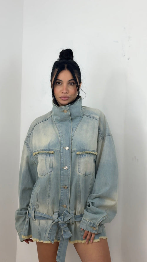 Denim Dress Jacket Vintage