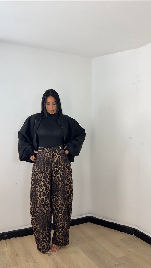 Pantalone Leopard