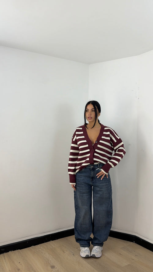 Jeans Balloon Fit Blu