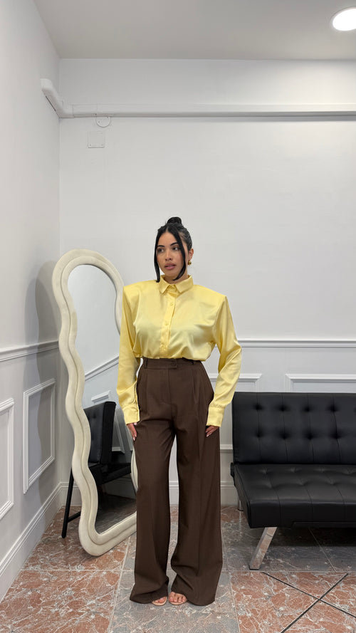 Camicia Elvis Gialla