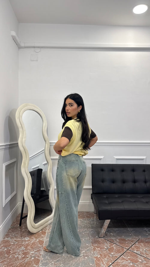Jeans Baggy Sabbiato