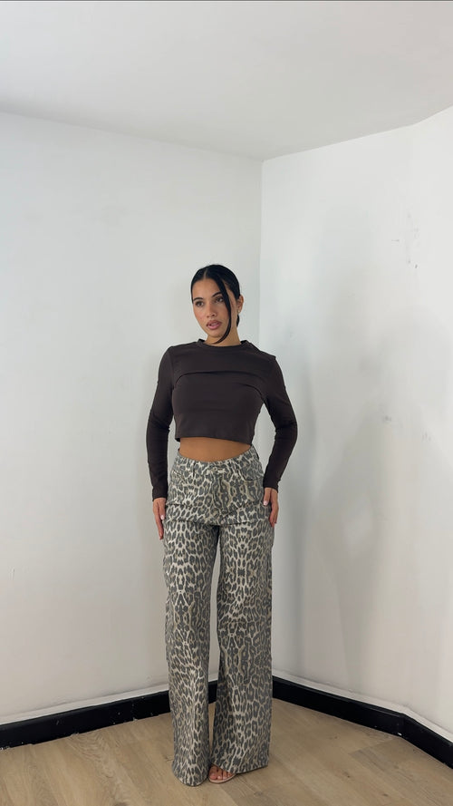 Jeans Leopard