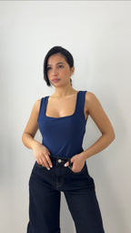 Body scollo quadrato