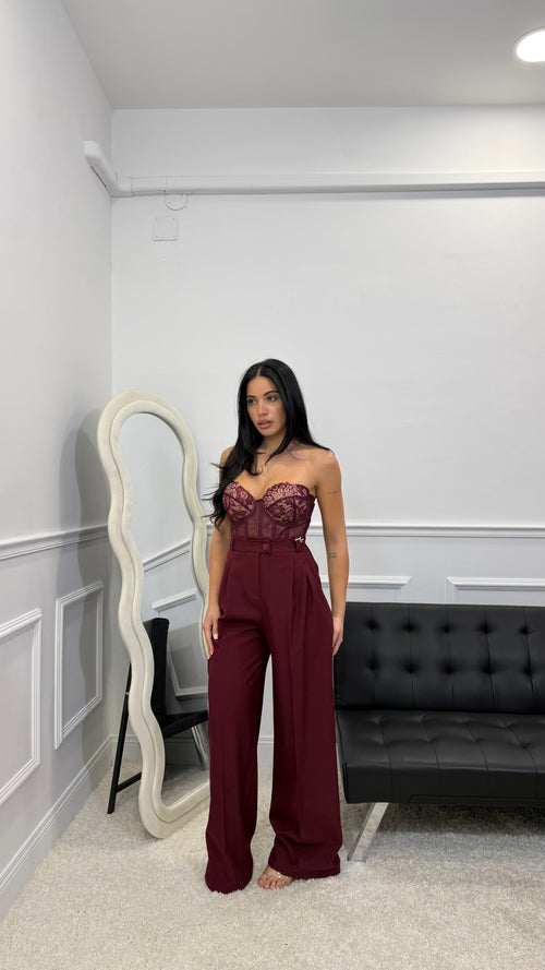 Corsetto Bordeaux