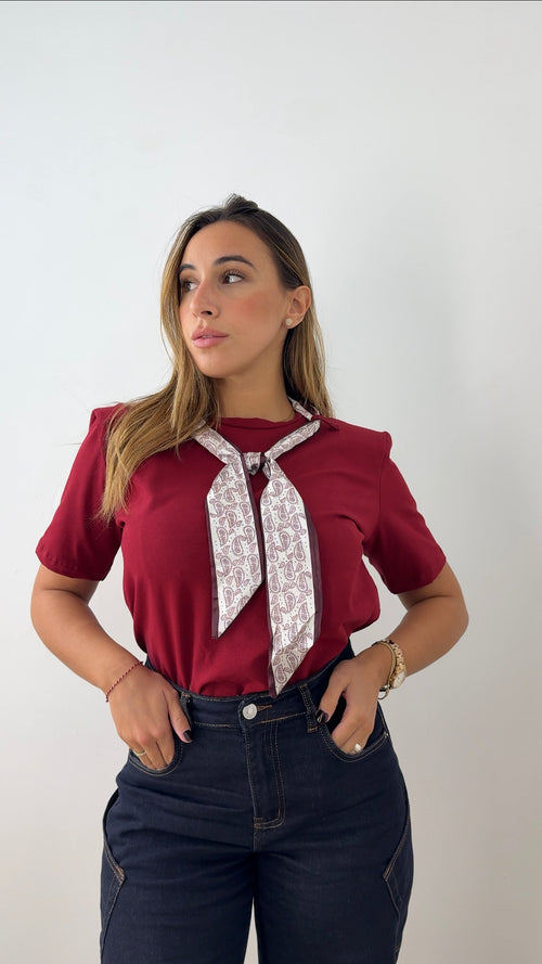 T-Shirt Foulard