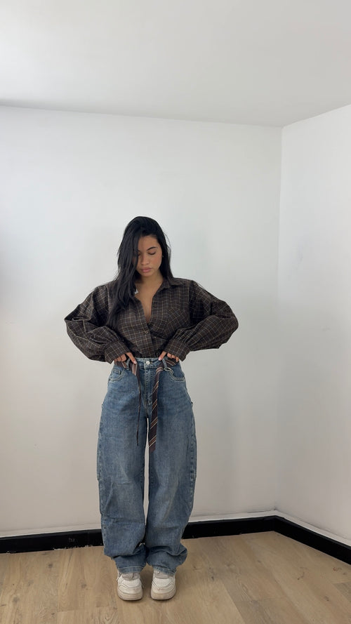 Jeans Cravatta Denim Blu