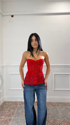 Corpetto On-Fire Rosso