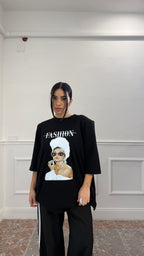 T-Shirt Fashion Icon Nera