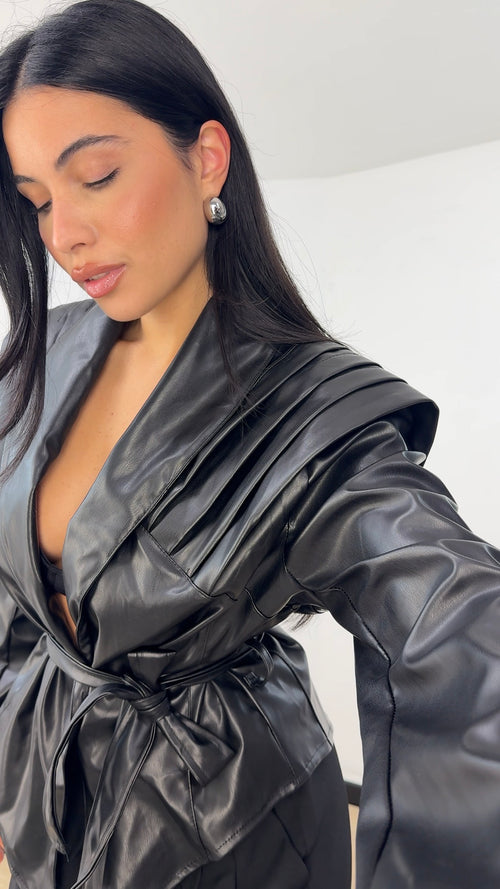 Trench Ecopelle Imperial Nero