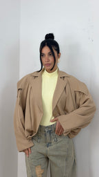 Bomber Trench Boston Beige