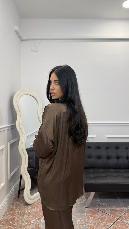 Camicia in Satin