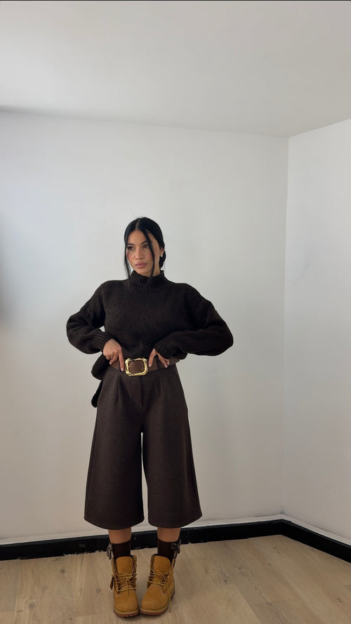 Bermuda Soft Coco Marrone