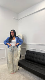 Jeans Balloon Fit Sabbiato