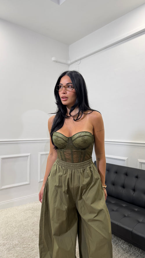 Corsetto Structure Verde