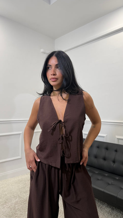 Coordinato Aura Marrone