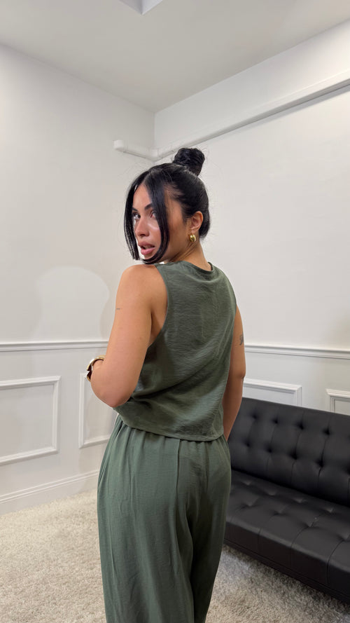 Coordinato Aura Verde Militare