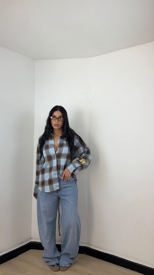 Camicia Amalia Azzurra