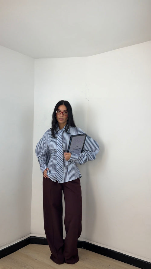 Camicia Charlotte con cravatta