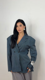 Blazer Icona Blu Navy