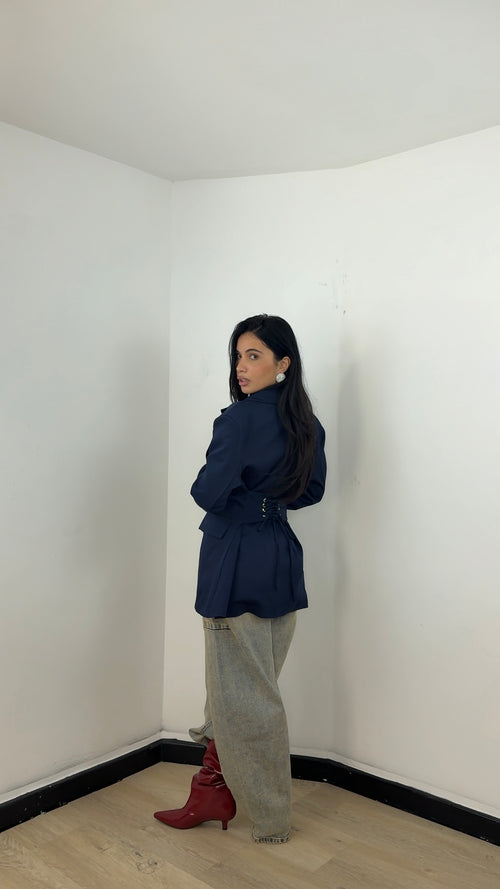 Blazer Charlotte Blu Navy