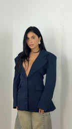 Blazer Charlotte Blu Navy
