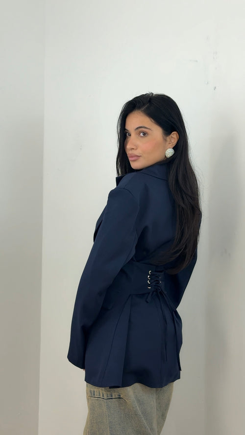 Blazer Charlotte Blu Navy