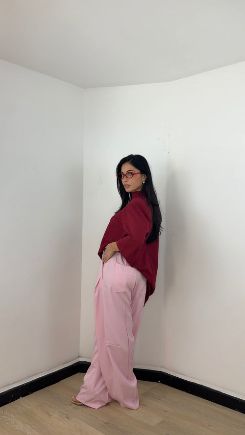 Pantalone Cleo Rosa