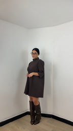 Maxi T-Shirt Marrone