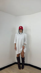 Maxi T-Shirt Bianca