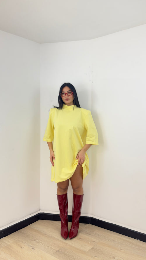 Maxi T-Shirt Giallo
