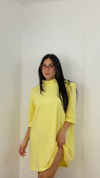 Maxi T-Shirt Giallo