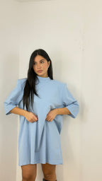 Maxi T-Shirt Azzurra