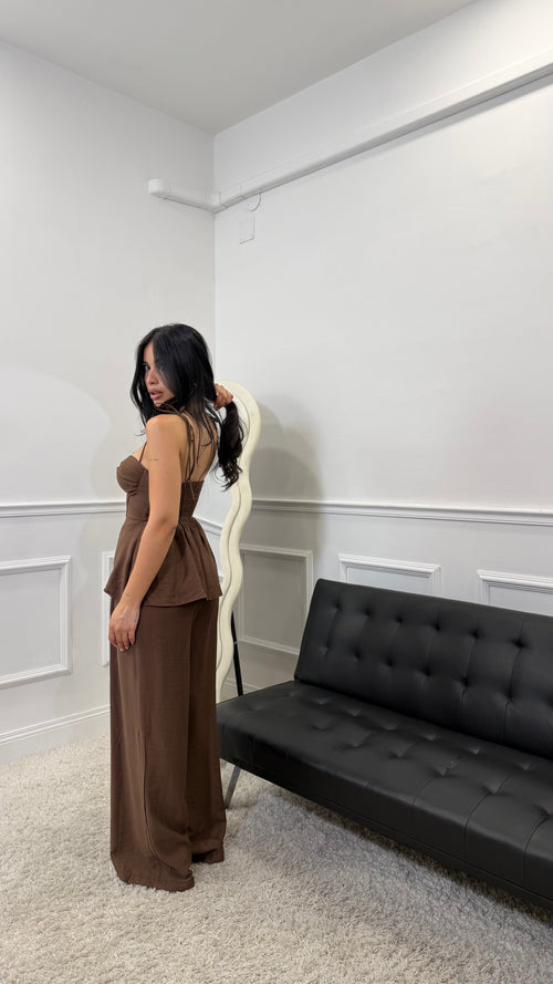 Coordinato Aurora Marrone