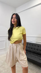 T-Shirt Crop Basic