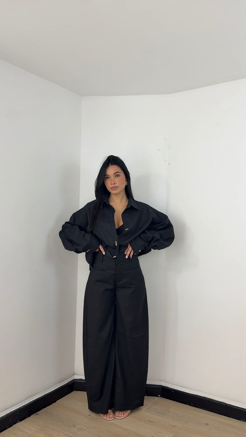 Pantalone Old Money Black