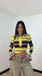 Polo Retro Chic Grigia